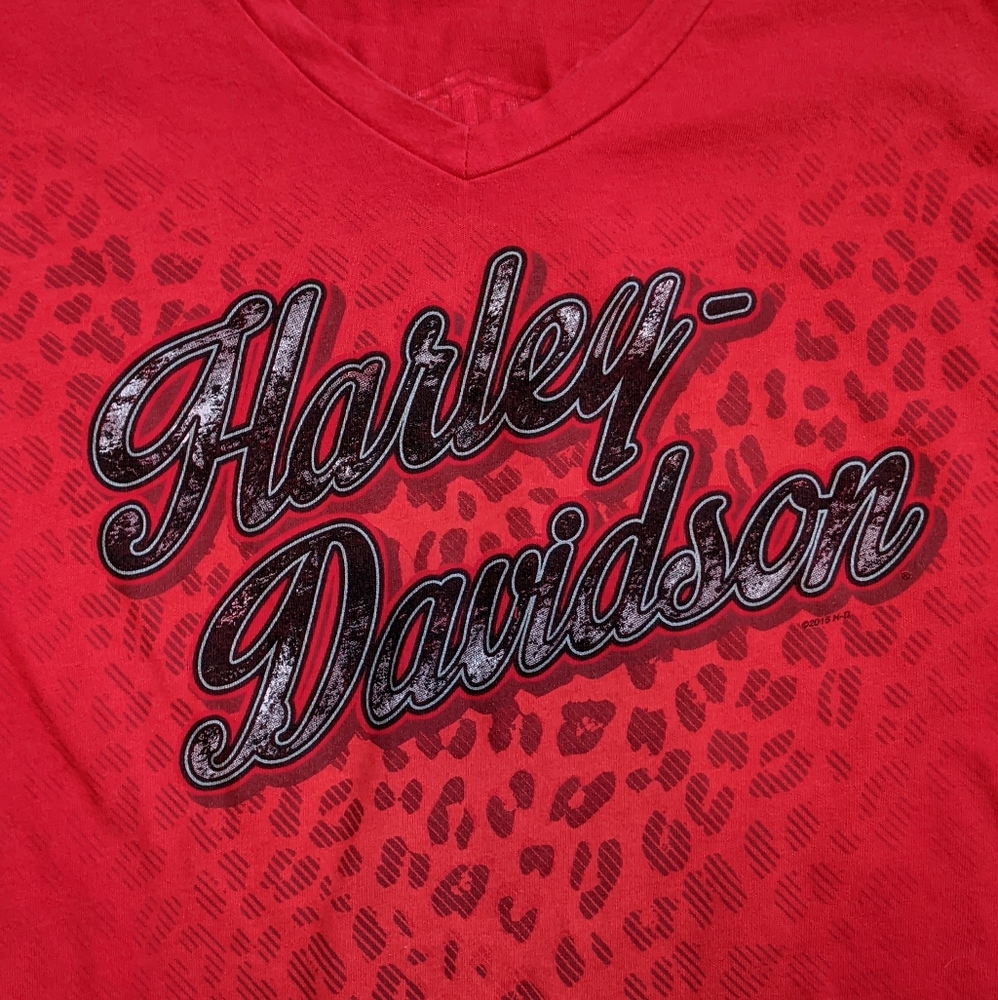 Harley-Davidson v-neck tee